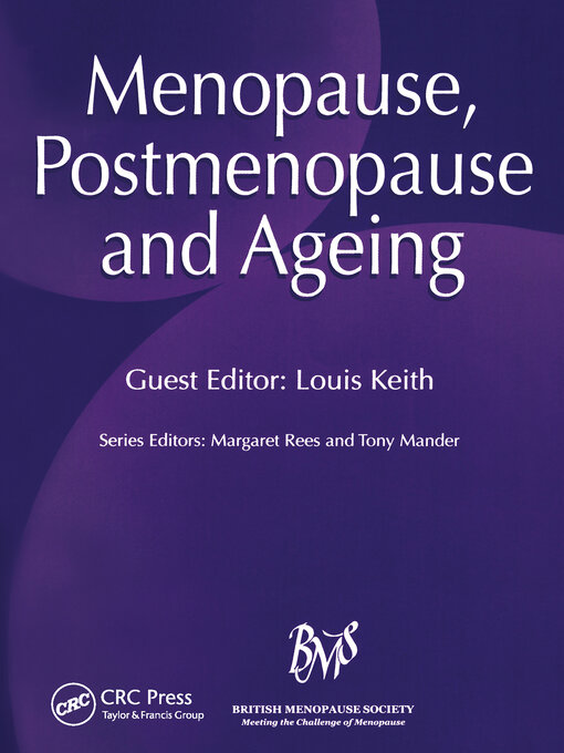 Title details for Menopause, Postmenopause and Ageing by Margaret Rees - Available